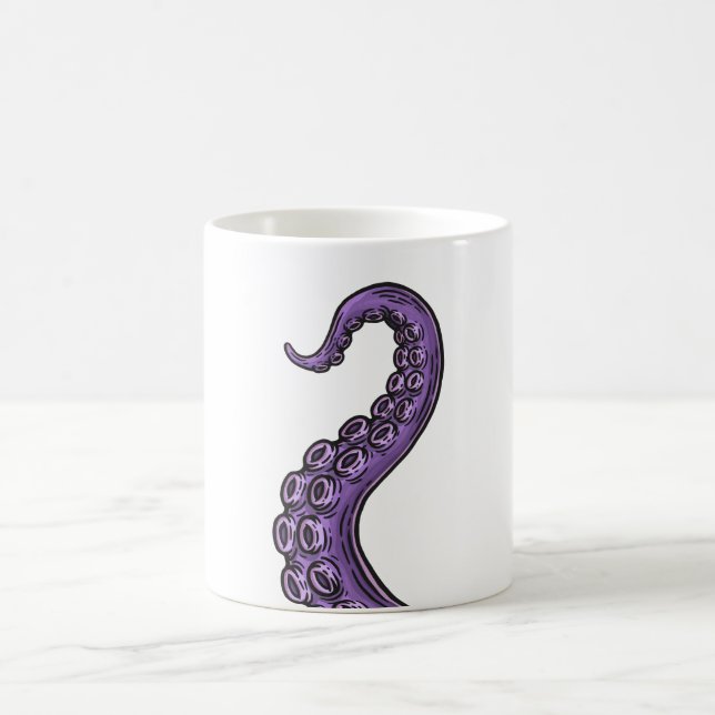 Taza De Café Purple Tentacle (Centro)