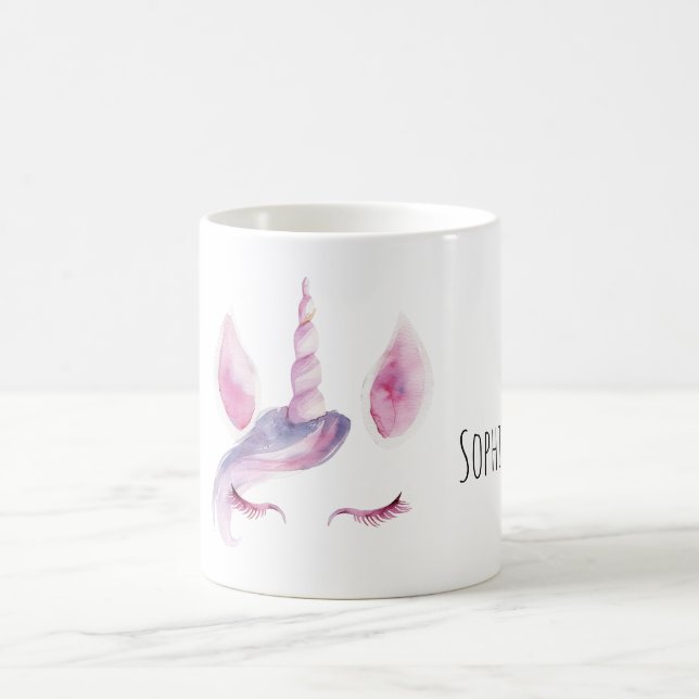 Taza De Café Purple Unicorn (Centro)