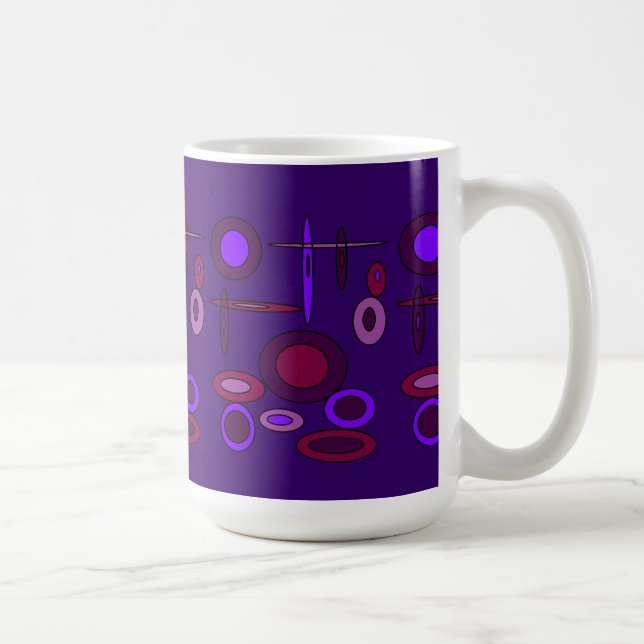 Taza De Café Púrpura (Derecha)