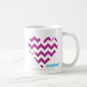 Taza De Café Púrpura 2 del zigzag