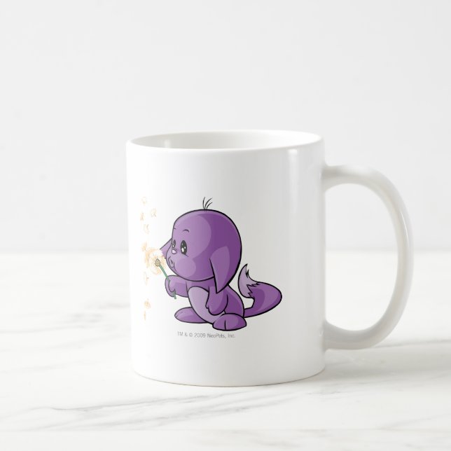 Taza De Café Púrpura de Kacheek (Derecha)