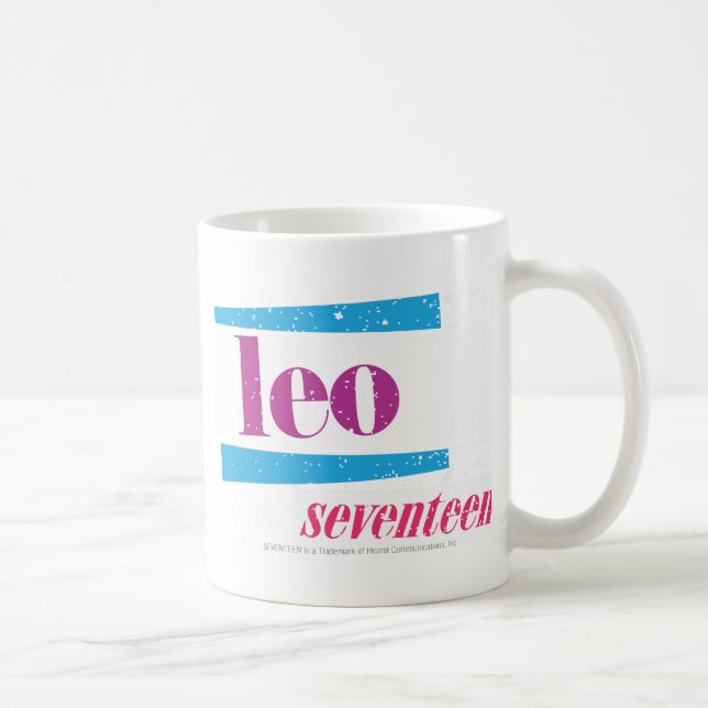 Taza De Café Púrpura de Leo (Derecha)