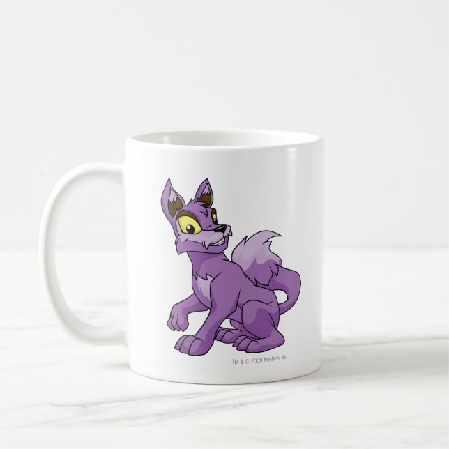 Taza De Café Púrpura de Lupe (Izquierda)