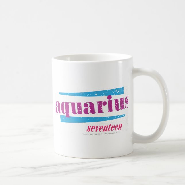Taza De Café Púrpura del acuario (Derecha)