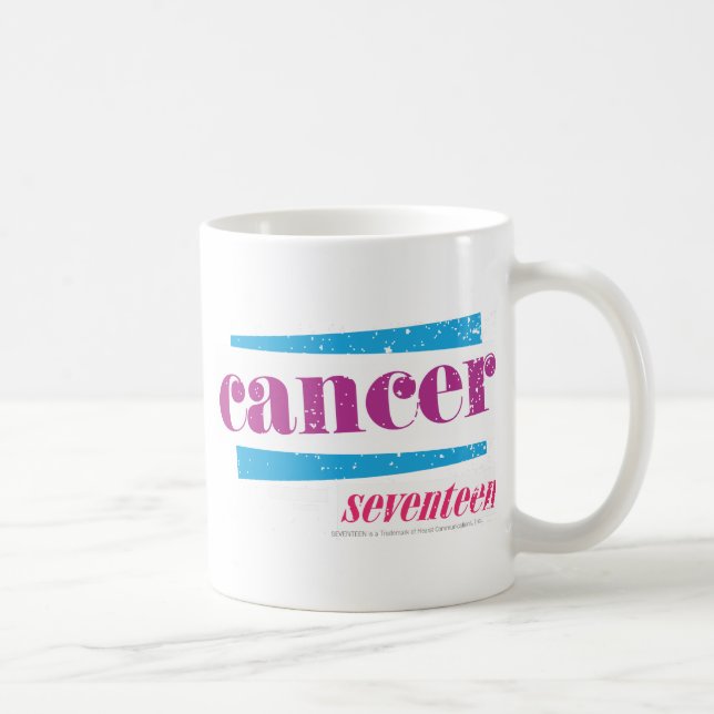 Taza De Café Púrpura del cáncer (Derecha)