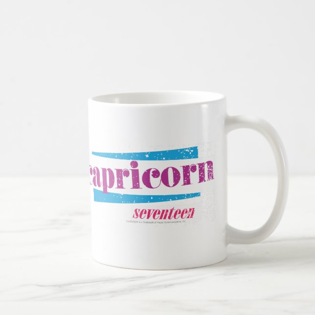 Taza De Café Púrpura del Capricornio (Derecha)