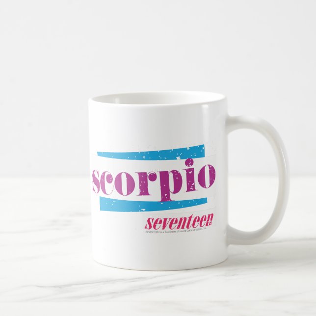 Taza De Café Púrpura del escorpión (Derecha)