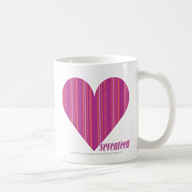 Taza De Café Púrpura fina 4 de las rayas (Derecha)