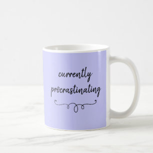 Taza De Café Púrpura Mug Púrpura de Periwinkle