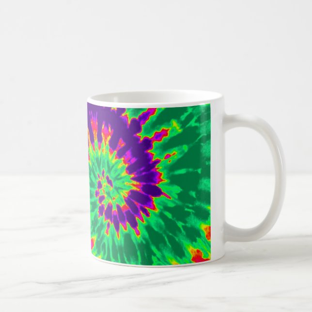 Taza De Café Púrpura y verde tinte (Derecha)