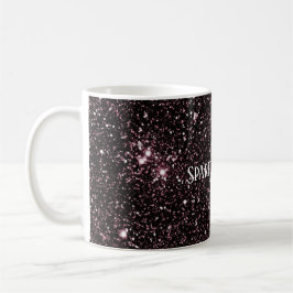 Taza De Café Purpurina