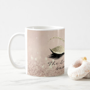 Taza De Café Purpurina de Beauty Studio Body Gold