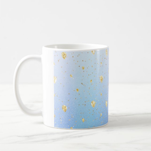 Taza De Café Purpurina de Unicorn (Izquierda)