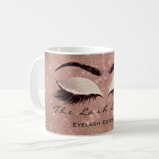 Taza De Café Purpurina Rubor Spark de Beauty Studio (Anverso izquierdo)