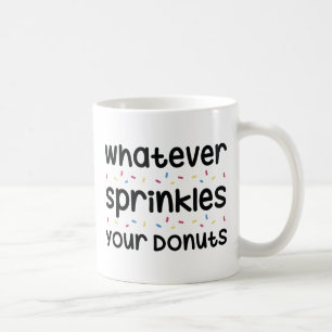 Taza De Café Purpurina Tus Donas