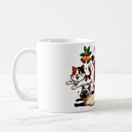 Taza De Café Purr-suit of Fun: Santa’s Pet Parade