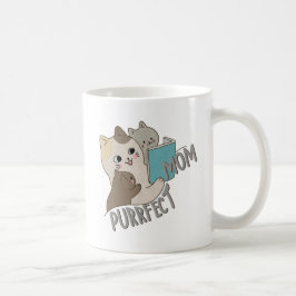 Taza De Café Purrfect Mom