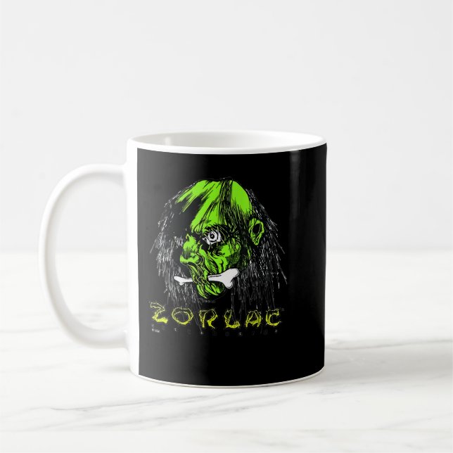 Taza De Café Pushead Zorlacs Skateboards  (Izquierda)