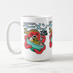 Taza De Café Puspo de Ramen más Delicioso – Kawaii Fideos Japon