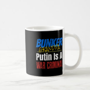 Taza De Café Putin Es Un Criminal De Guerra Ucrania Ucraniano