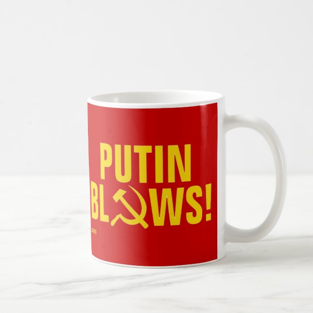 Taza De Café ¡Putin sopla! (Derecha)