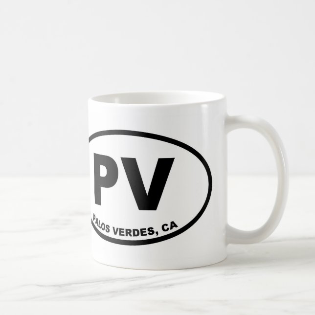 Taza De Café PV Palos Verdes (Derecha)