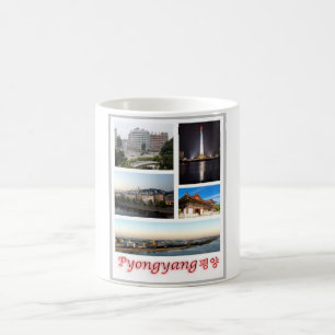 Taza De Café Pyongyang - Corea del Norte - Mosaico -
