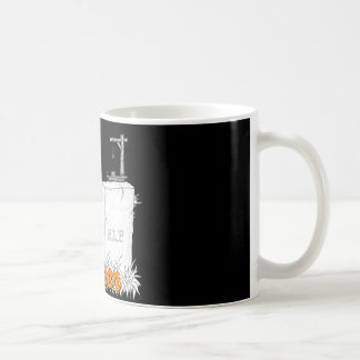 Taza De Café QEPD de Halloween
