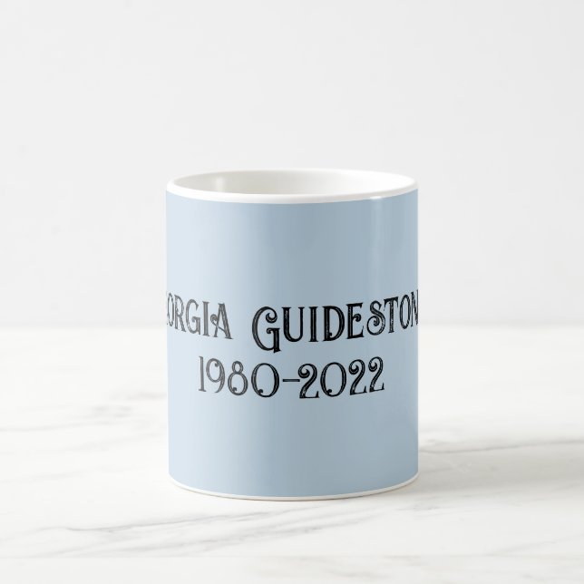 Taza De Café QEPD Georgia Guidestones (Centro)