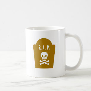 Taza De Café QEPD Skull
