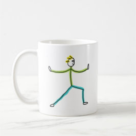 Taza De Café Qigong Stickman