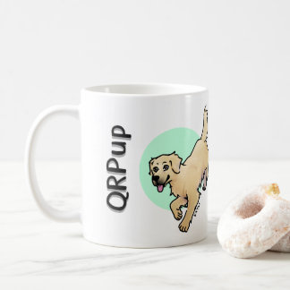 Taza De Café QRPup Cup - Golden 