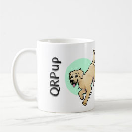 Taza De Café QRPup Cup - Golden 