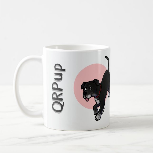 Taza De Café QRPup Cup: Sophie (Izquierda)