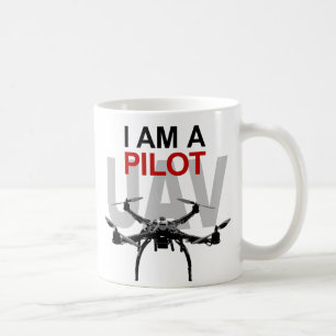 Taza De Café Quadcopter Pilot UAV