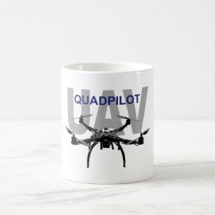 Taza De Café Quadcopter Pilot UAV