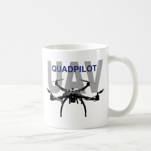Taza De Café Quadcopter Pilot UAV