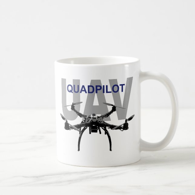 Taza De Café Quadcopter Pilot UAV (Derecha)