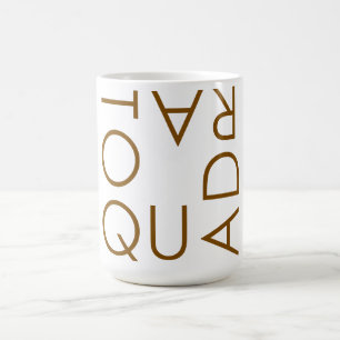 Taza De Café Quadrato Coffee Mug