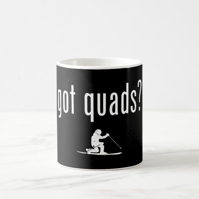 Taza De Café Quads Telemark Skiing (Centro)