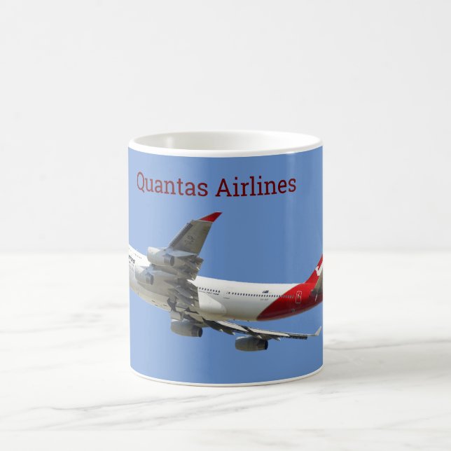 TAZA DE CAFÉ QUANTAS AIRLINES AUSTRALIA (Centro)