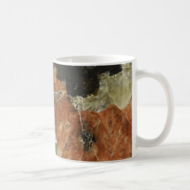 Taza De Café Quartz naranja, negro y transparente (Derecha)