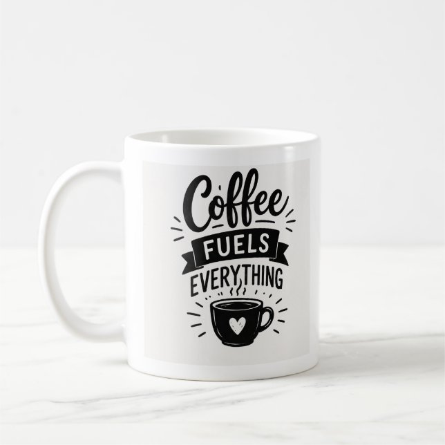 Taza de café que alimenta todo (Izquierda)