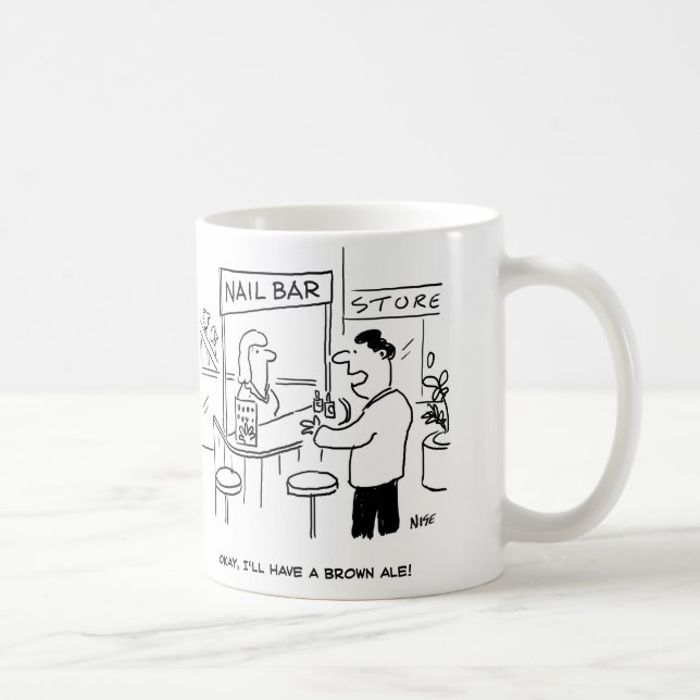 Taza De Café Qué beber en el Nail-Bar (Derecha)