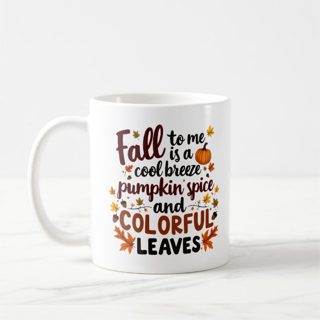 Taza De Café Qué caída es para mí (Izquierda)