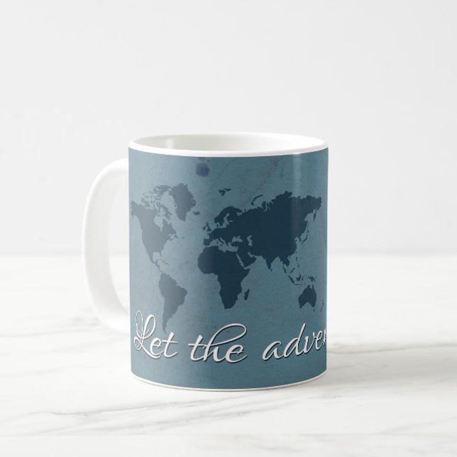 Taza De Café Que comience la aventura (Anverso izquierdo)