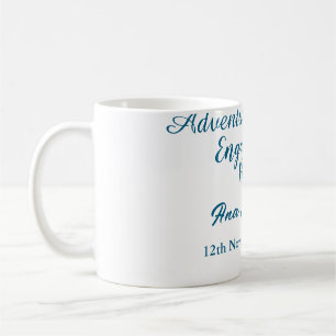 Taza De Café que comience la aventura nombre de la fiesta de co