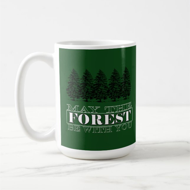 Taza De Café Que el bosque esté contigo (Izquierda)