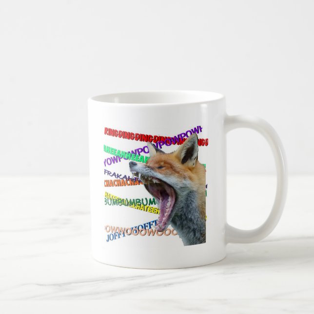 Taza De Café ¿Qué el Fox dice? (Derecha)