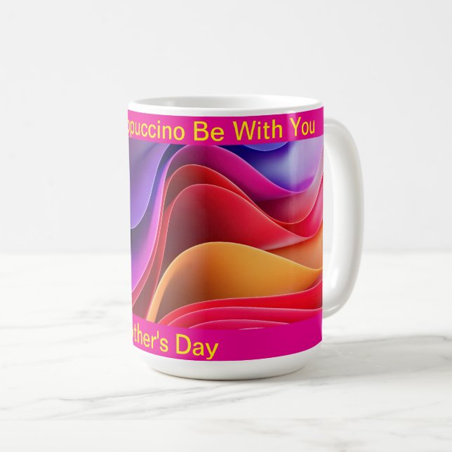 Taza De Café Que El Frappuccino Esté Con Usted Mug (Anverso derecho)